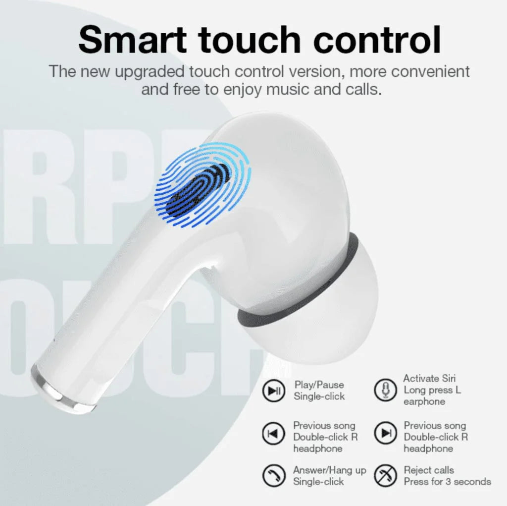 Latest AirPods Pro 2nd Generation ANC Titanium Wireless Earbuds Bluetooth 5.0
