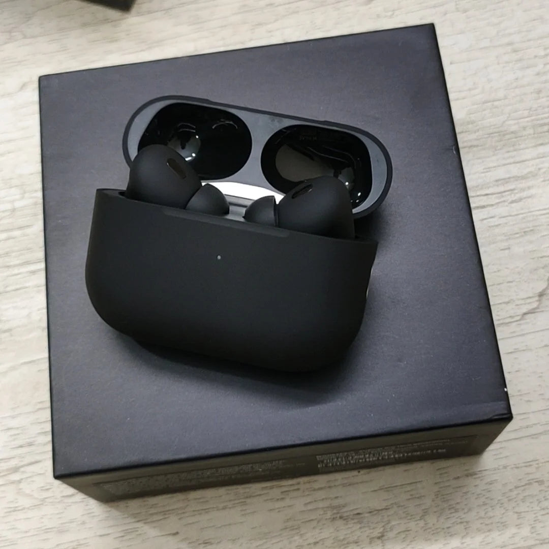 AirPods Pro Black 2nd Generation ANC Titanium Wireless Earbuds Bluetooth 5.0