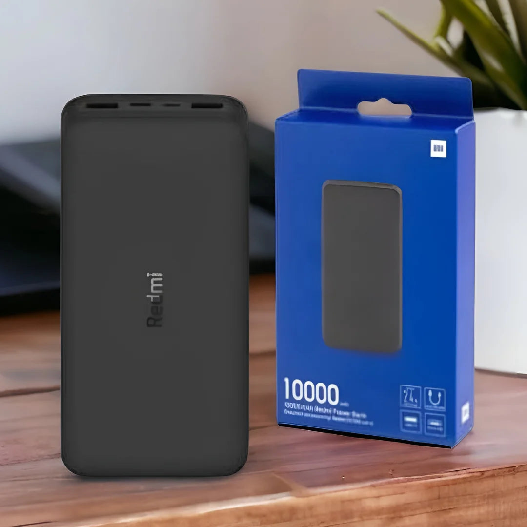 Redmi Power Bank 3 (10,000 mAh) With Dual Ports & USB-C PD 10W Charging (Chinese Version)