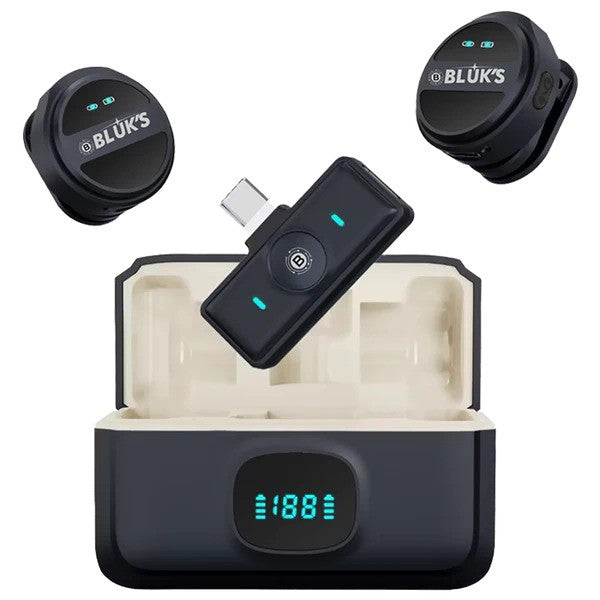 BX-12 Professional Wireless Bluetooth Microphone ANC