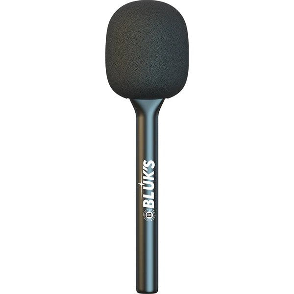 BX-222 Double Mic ANC with IPhone & Type C Connector Wireless Mic with Handheld Stick Professional Wireless Bluetooth Microphone