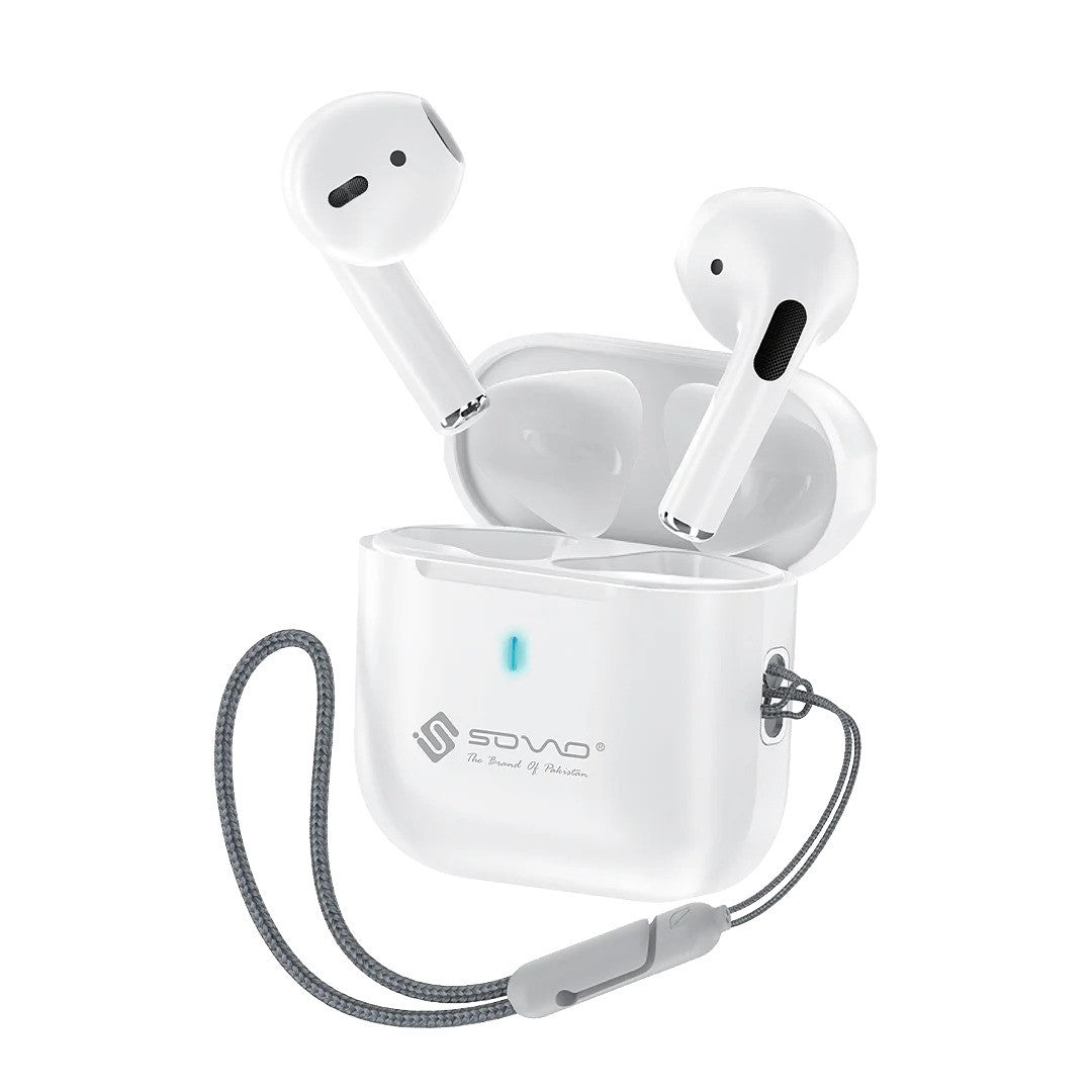 EGO PODS Sovo Airpods Wireless Premium Wireless Earbuds With One Year Brand Warranty