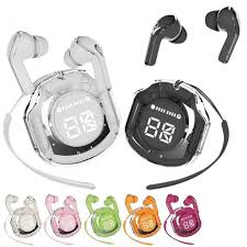 Air 39 Transparent Earbuds True Wireless Earbuds with Crystal Clear