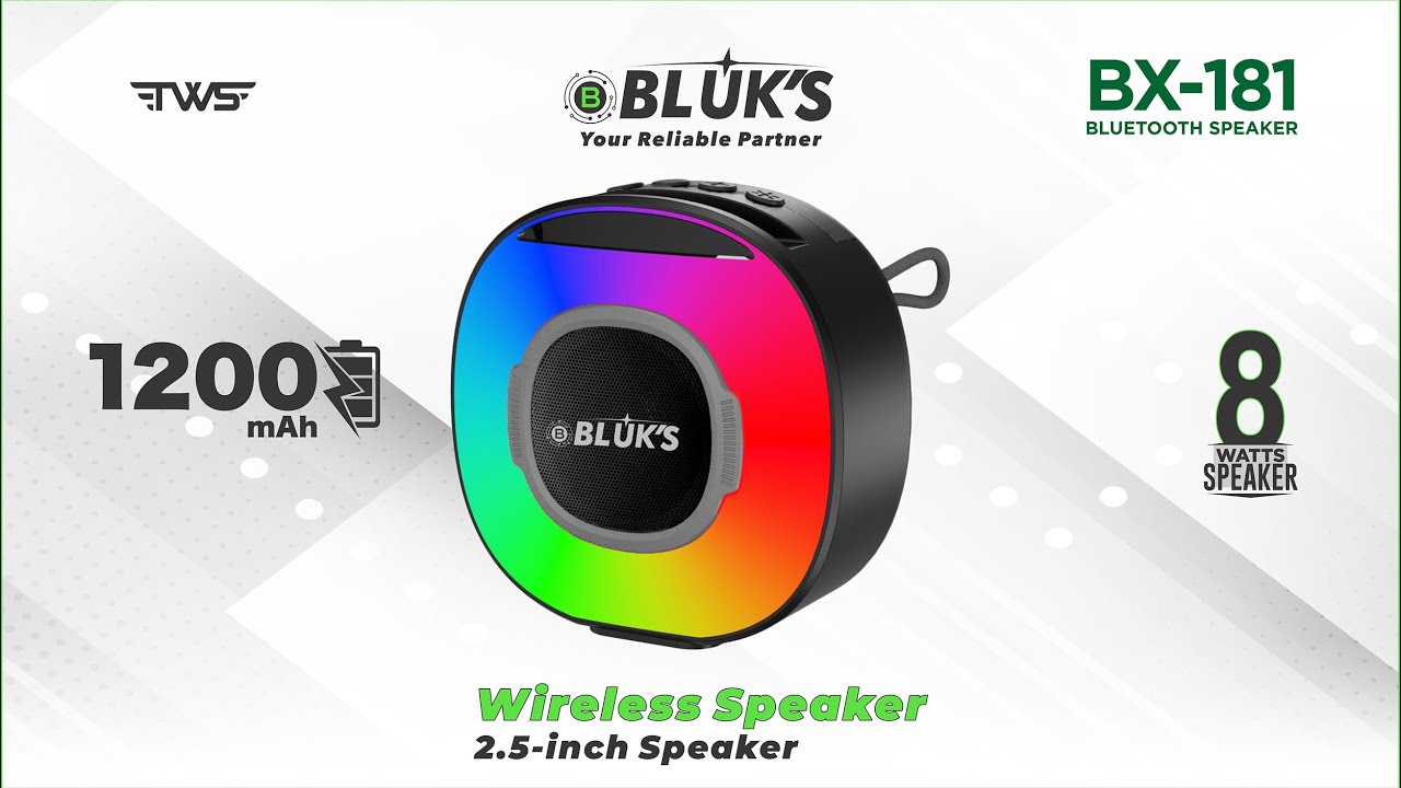 BX-181 Wireless Speaker 2.5-inch Speaker