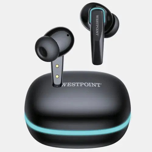 West Point Quad Mic ENC Stereo Wireless Earbuds Super Sound & High Quality Touch Sensors